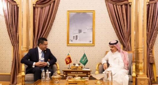 Sri Lanka's Ali Sabry meets Saudi FM in Riyadh